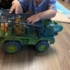 Camion giocattolo Dinoloader