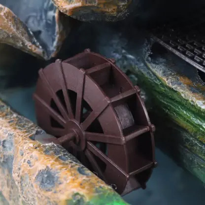 DreamMill™ fontana da scrivania con mulino ad acqua e luce LED