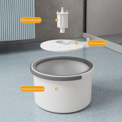 Mocio con secchio Spin & Clean
