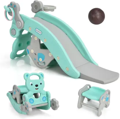 RockySlide™ scivolo e dondolo 5-in-1 per bambini piccoli