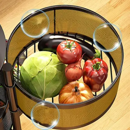 RotatoRack™ organizer su carrello a 3 livelli