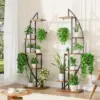 Moonflower™ Supporto per piante a mezzaluna con illuminazione