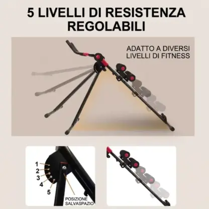 AbFlex™ macchina per crunch addominali