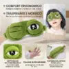 DreamToad™ mascherina per dormire con occhi da rana