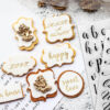 Set di lettere fai da te per torte