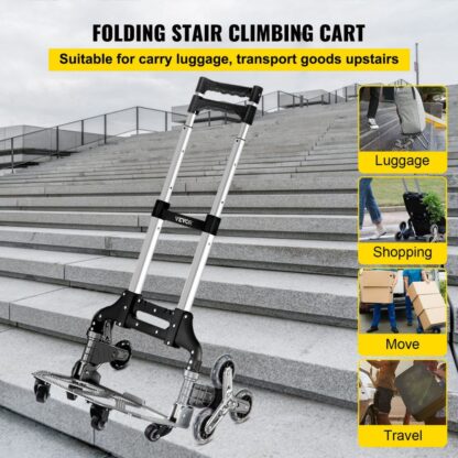 Climby™ carrello pieghevole a 3 ruote per salire le scale