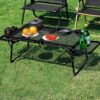 CampMax™ Tavolo pieghevole in rete per esterni