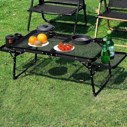 CampMax™ Tavolo pieghevole in rete per esterni