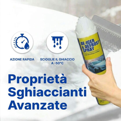 IceDeFro™ spray sbrinante e sghiacciante (450 ml)