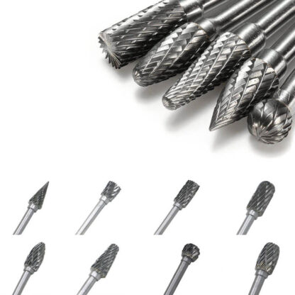 Set di punte di fresatura da 10 pezzi