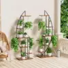 Moonflower™ Supporto per piante a mezzaluna con illuminazione