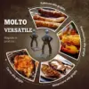 GrillBoyz™ divertenti portasalsicce da barbecue – confezione da 3