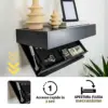 FloatShelf™ mensola a muro con scomparto segreto (53 x 17,5 x 5 cm)