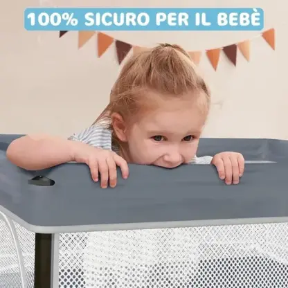 NestPlay™ box per bambini pieghevole (127 x 127 cm)