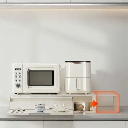 CounterSlide™ organizer estensibile a due vie da piano di lavoro