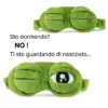 DreamToad™ mascherina per dormire con occhi da rana