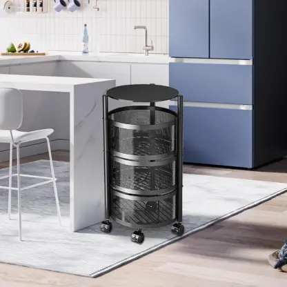 RotatoRack™ organizer su carrello a 3 livelli