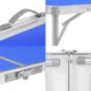 CampMate™ Tavolo da campeggio pieghevole in alluminio con 4 sedie