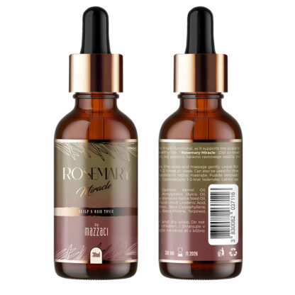 Olio rinforzante per cuoio capelluto e capelli Rosemary Miracle (30 ml)