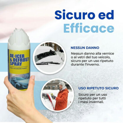 IceDeFro™ spray sbrinante e sghiacciante (450 ml)