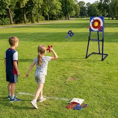 AimStrike™ gioco di lancio di ascia e shuriken per bambini