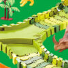 Pista per auto dei dinosauri DinoRoad