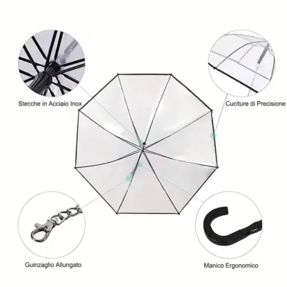 PawBrella™ ombrello per guinzaglio regolabile per cani-middle