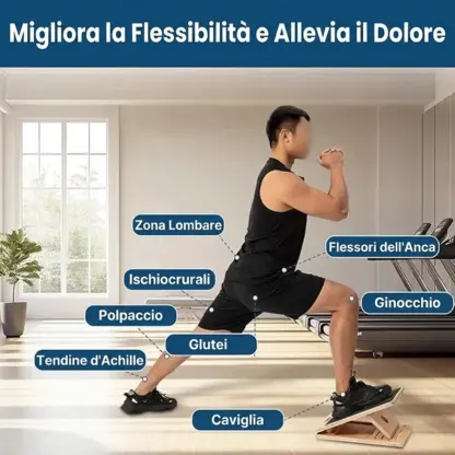 AnkleForge™ pedana inclinata regolabile per allenamento-middle
