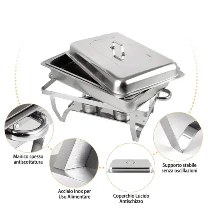 BuffetPro™ scaldavivande a due scomparti-middle