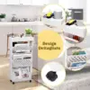 BookCart™ libreria mobile a 5 ripiani-middle