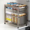 SlideRaw™ portaoggetti a cassetto scorrevole a 2 livelli-middle