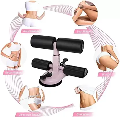 CoreGrip™ support per addominali con doppia ventosa e corda-middle