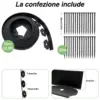 EasyBorder™ bordo per prato in plastica con chiodi - 10m-middle