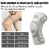 Athlexa™ ginocchiere a compressione con manopola regolabile – confezione da 2-middle
