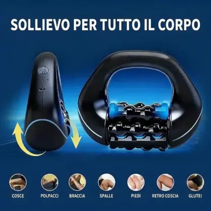 RolloMax™ rullo massaggiante elettrico per il corpo-middle