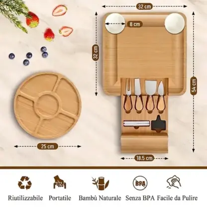 Plattera™ set tagliere salumi e formaggi-middle