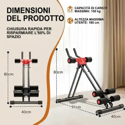 AbFlex™ macchina per crunch addominali-middle