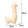Peluche alpaca Wooly-middle