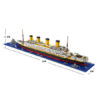 Set di mattoncini Titanic-middle
