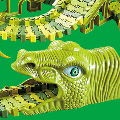 Pista per auto dei dinosauri DinoRoad-middle
