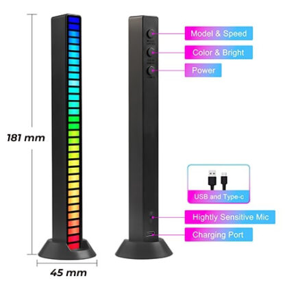 Luce LED ritmica ZenGlow-middle