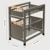 SlideRaw™ portaoggetti a cassetto scorrevole a 2 livelli-middle