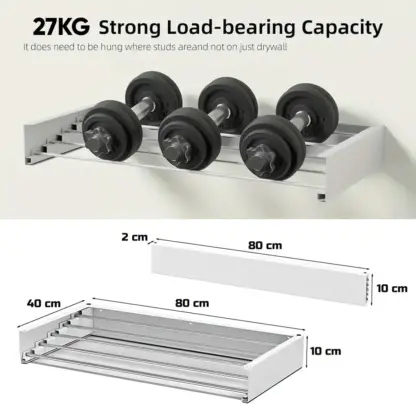 Stendino pieghevole a muro DryPRO™-middle