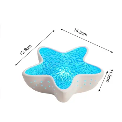 StarLume™ proiettore LED a forma di stella marina con telecomando-middle