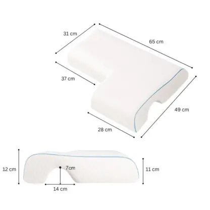ArmSnug™ cuscino in memory foam per un comodo supporto al braccio-middle