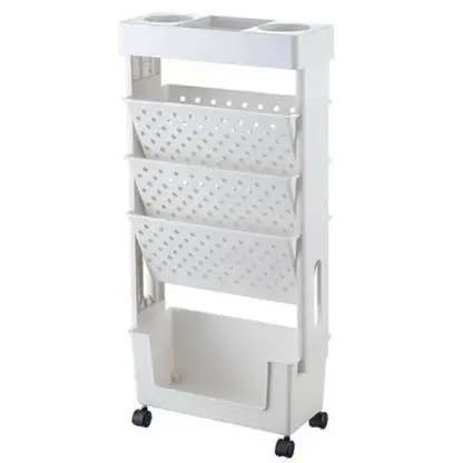 BookCart™ libreria mobile a 5 ripiani