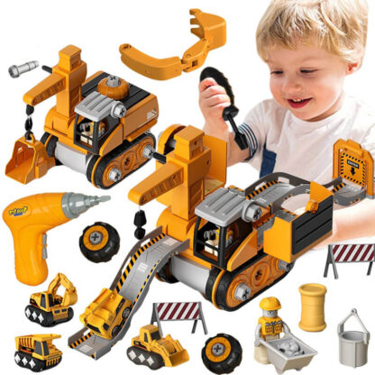 Set de juguete de excavadora Constructy