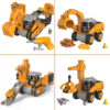 Set de juguete de excavadora Constructy