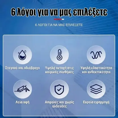 MegaBond™ αδιάβροχη συγκολλητική πάστα δομικών στεγανώσεων