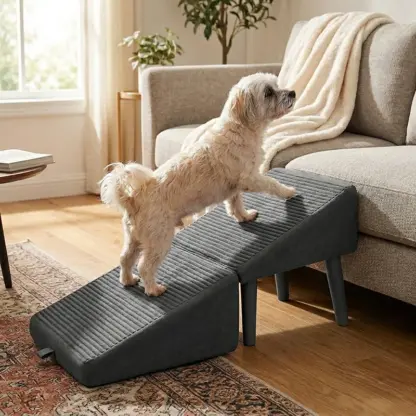 PawStep™ 2 σε 1 πουφ και ράμπα για σκύλους